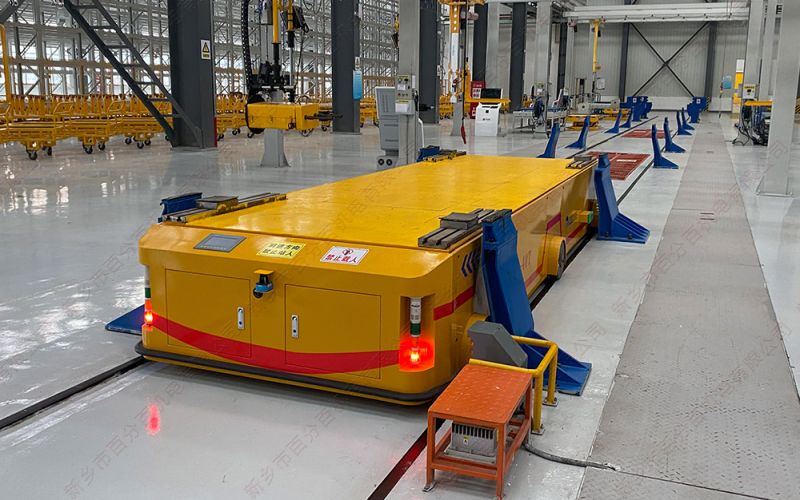 連云港40噸RGV軌道車(chē)項(xiàng)目案例