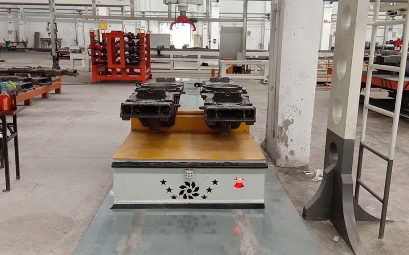 AGV無(wú)人搬運(yùn)車(chē)：重型舵輪實(shí)現(xiàn)大型物料有效搬運(yùn)