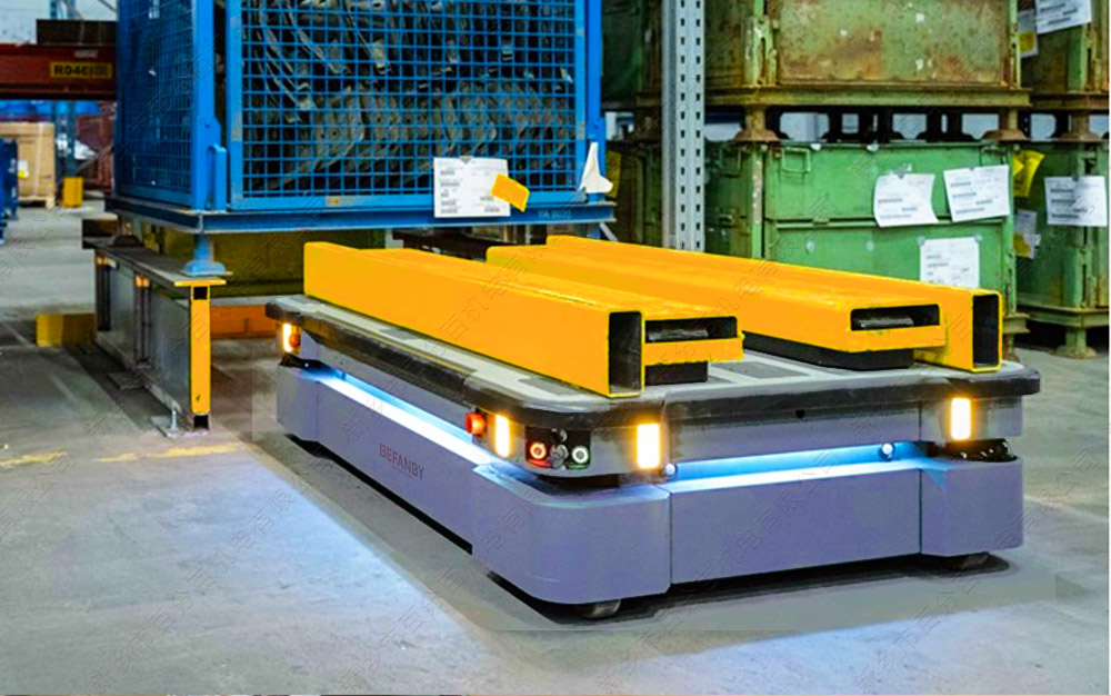 沖壓車間配套智能AGV--全新的技術(shù)變革