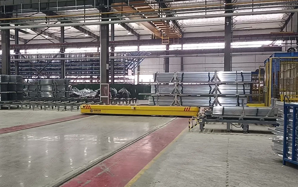 RGV小車比AGV小車更能適應(yīng)冷軋鋼管生產(chǎn)線工況